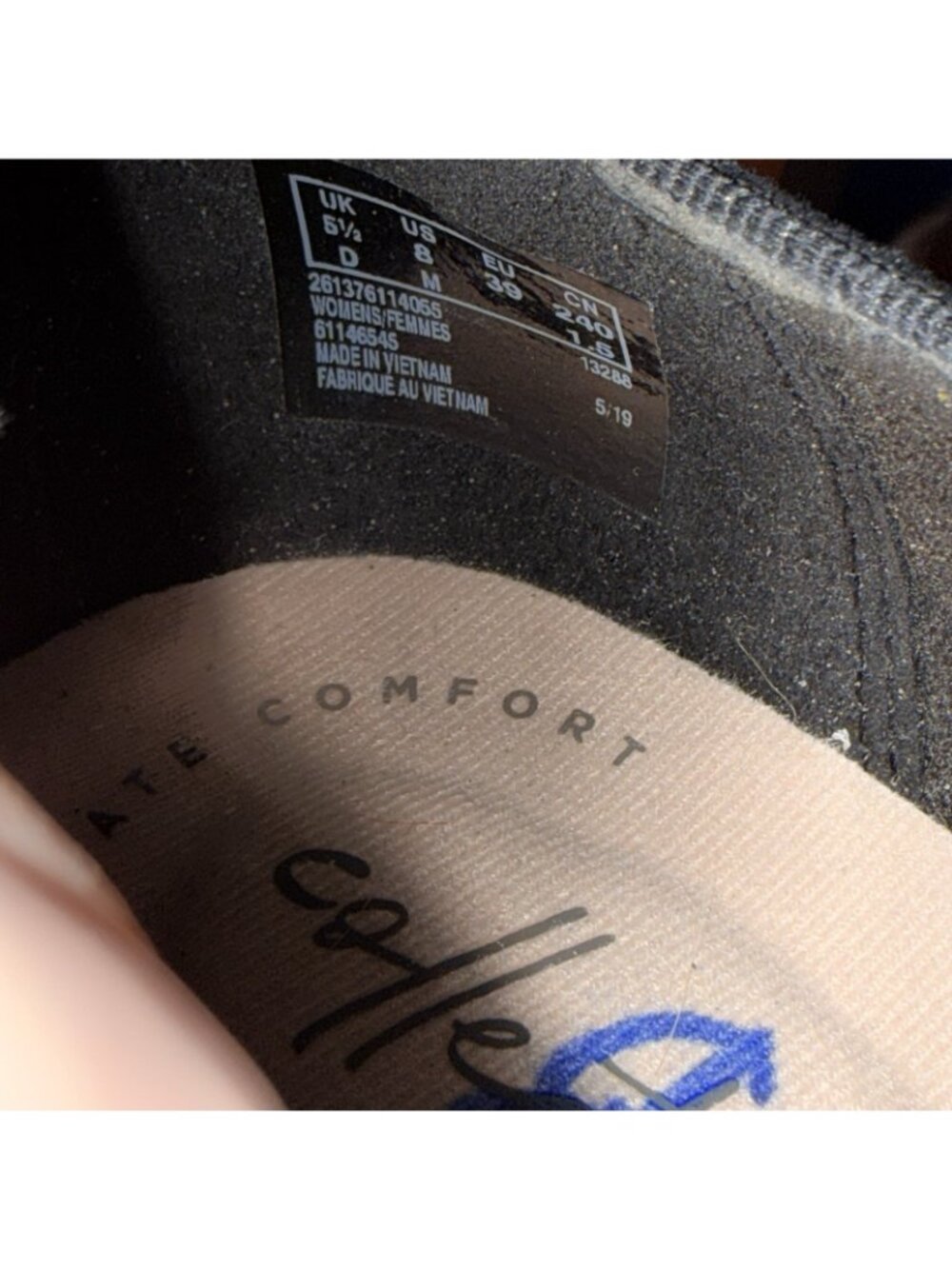 Clarks Collection Bow Detailed Flats -Gracelin Jonas Size 8 - Picture 8 of 8